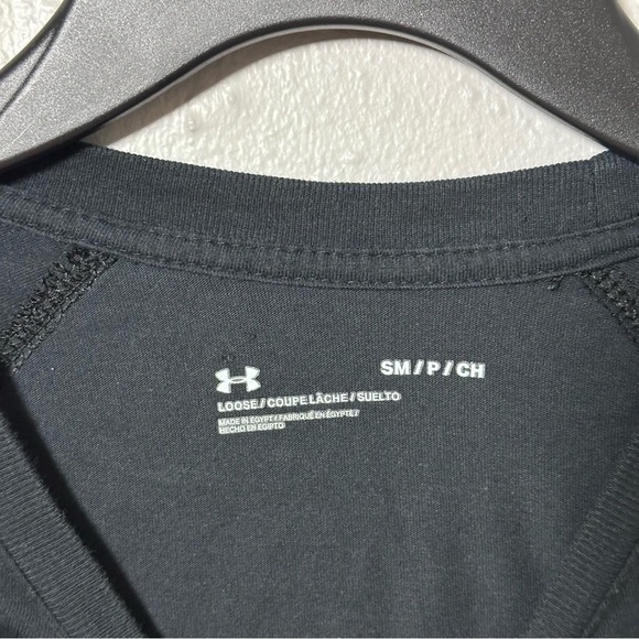 Under Armour Women Black Long Sleeve Loose T-shirt Size Small. - Picture 3 of 8